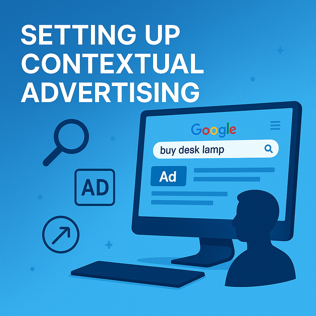 Setting up contextual advertising