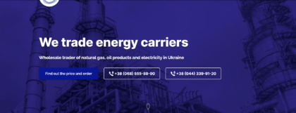 Website development for PowerEnergyTrade