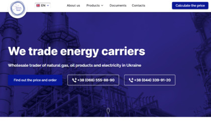 Creation of the website PowerEnergyTrade.com